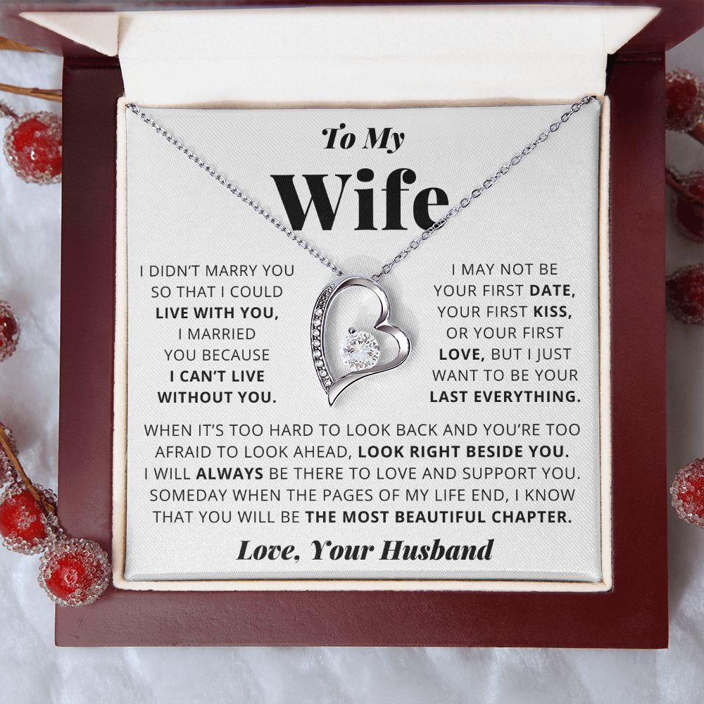 Wife - Most Beautiful Chapter - Forever Love Necklace