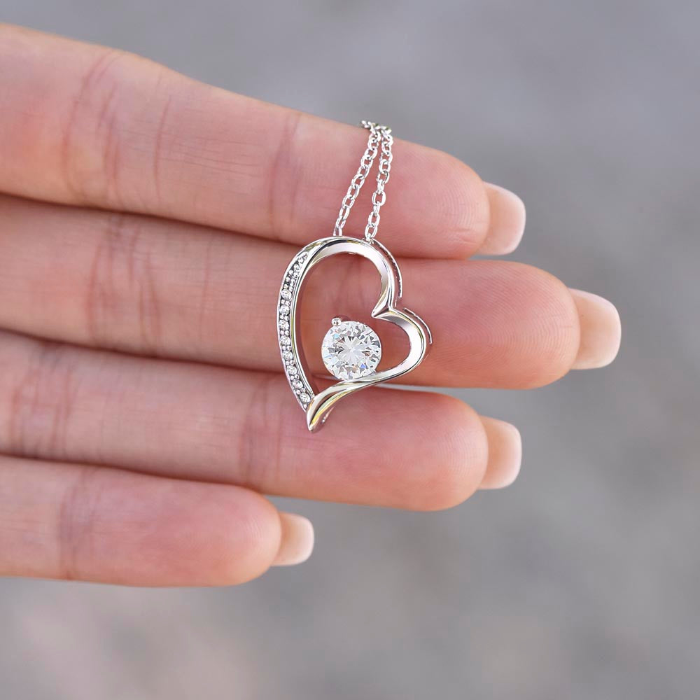 To My Wife - I Love You - Forever Love Necklace