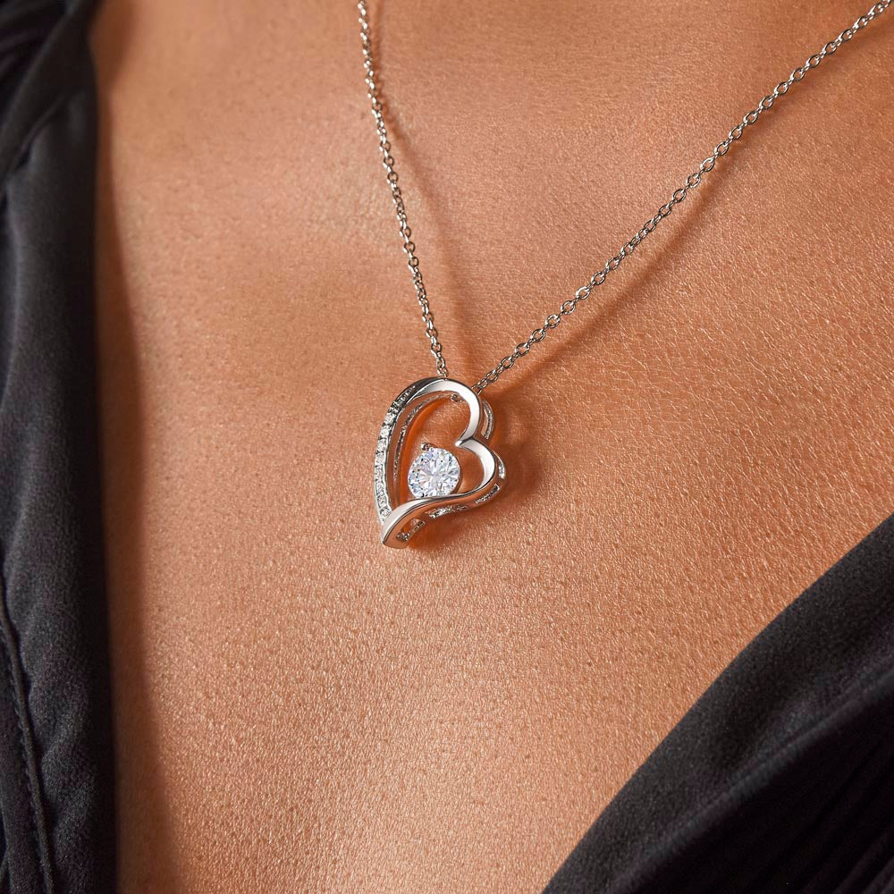 To My Wife - I Love You - Forever Love Necklace