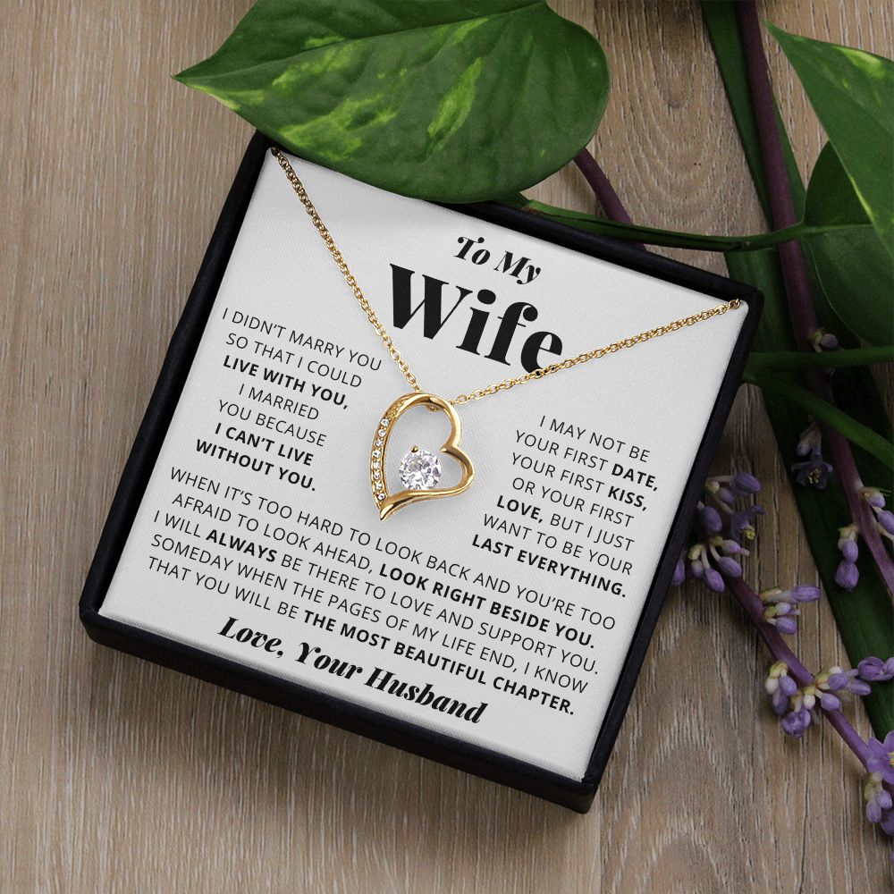 Wife - Most Beautiful Chapter - Forever Love Necklace