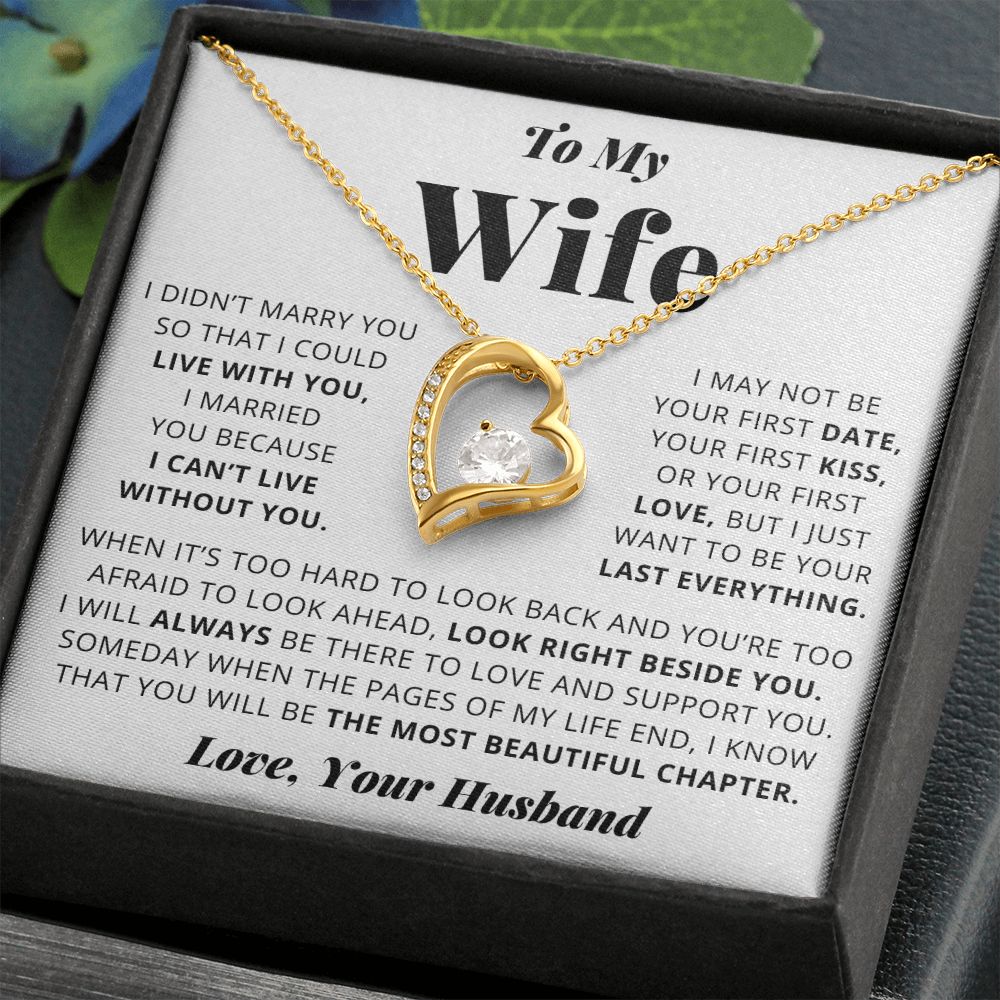 Wife - Most Beautiful Chapter - Forever Love Necklace